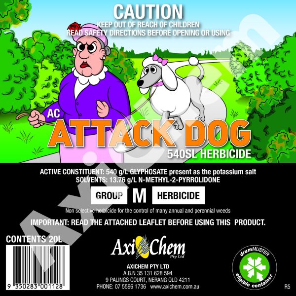 AC Attack Dog 540SL Herbicide 20L