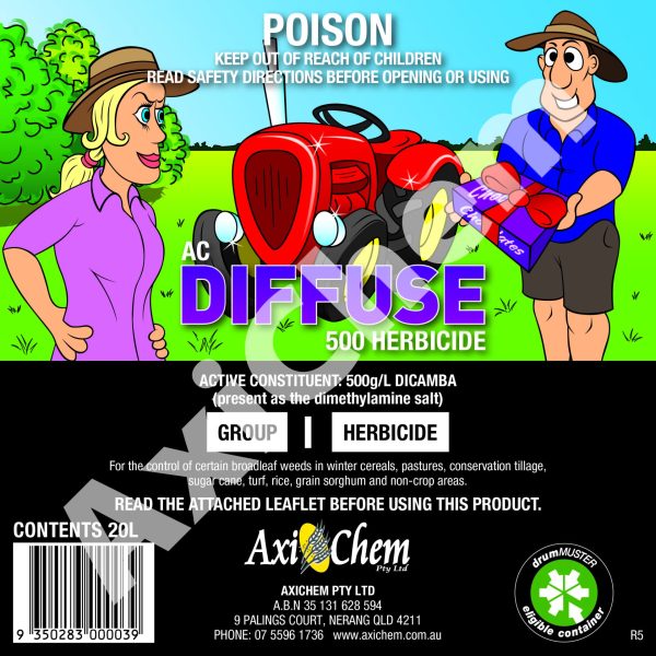AC Diffuse 500 Herbicide 20L
