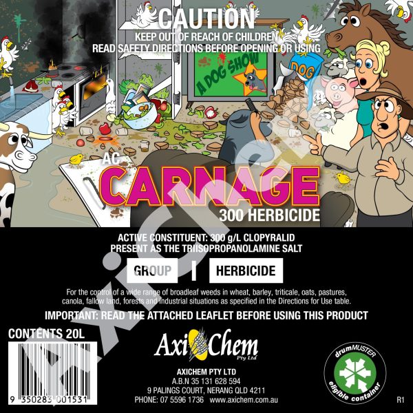 AC Carnage 300 Herbicide 20L