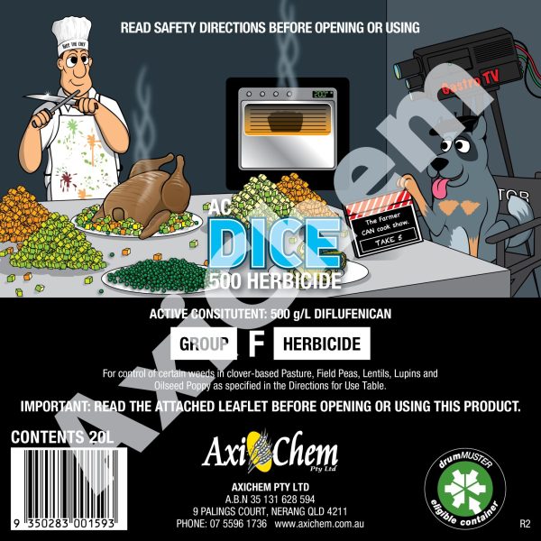AC Dice 500 Herbicide 20L