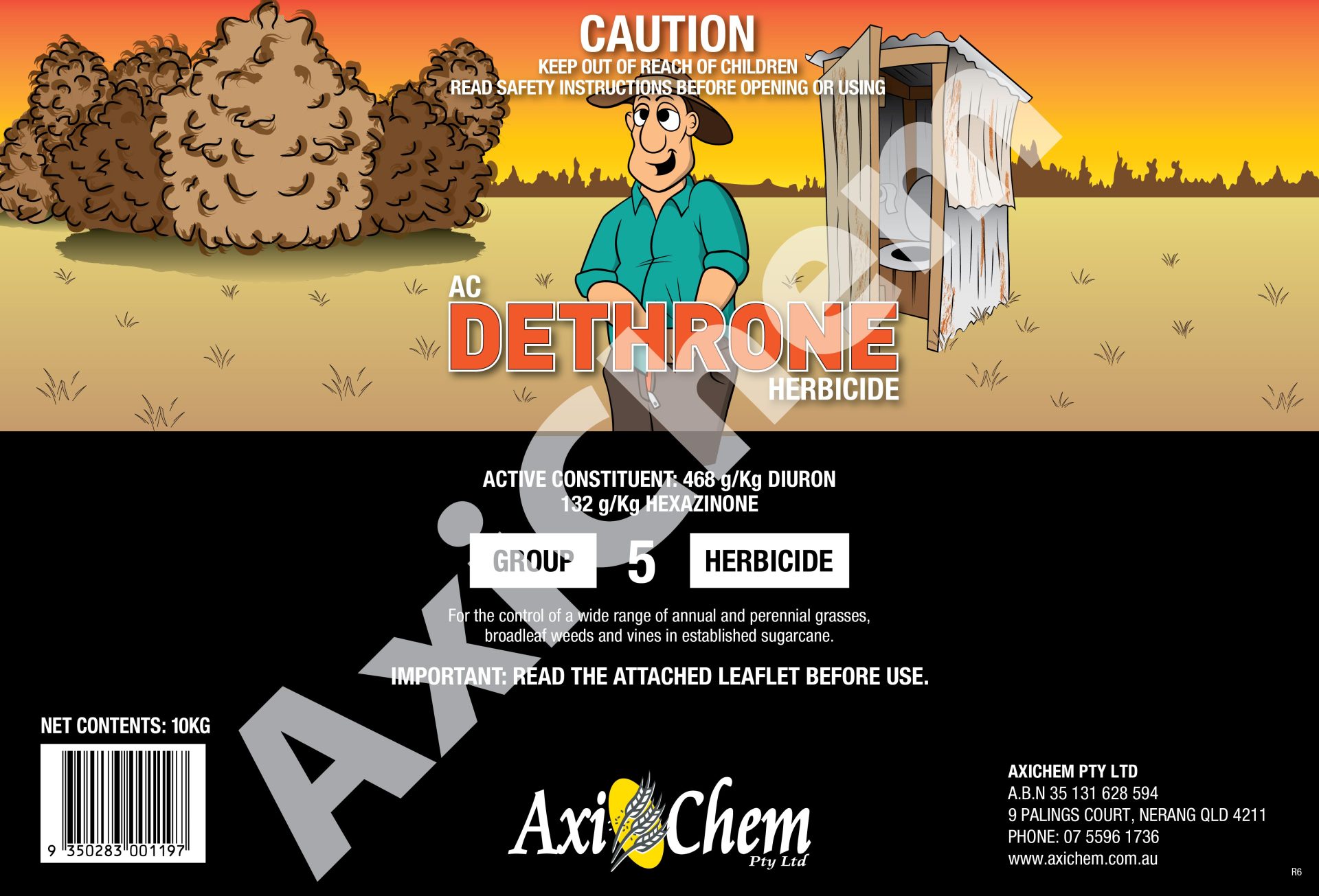 AC Dethrone Herbicide 10KG