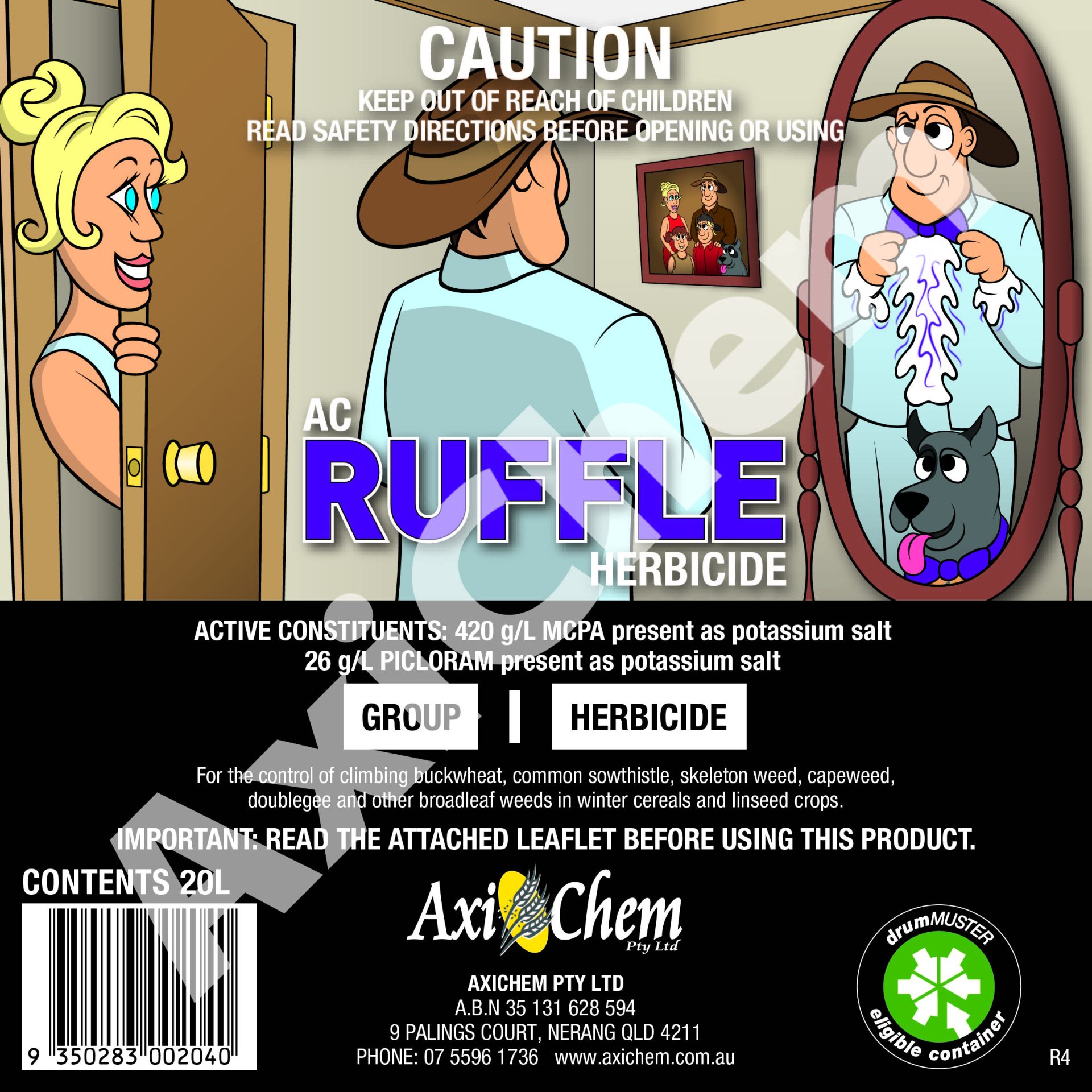 AC Ruffle Herbicide 20L