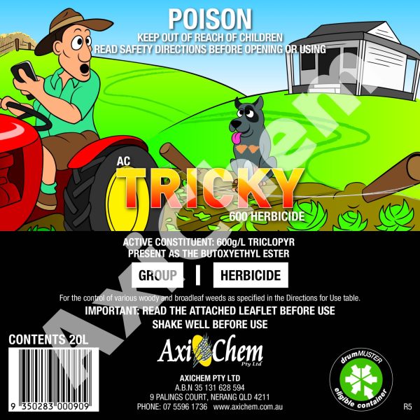 AC Tricky 600 Hericide 20L