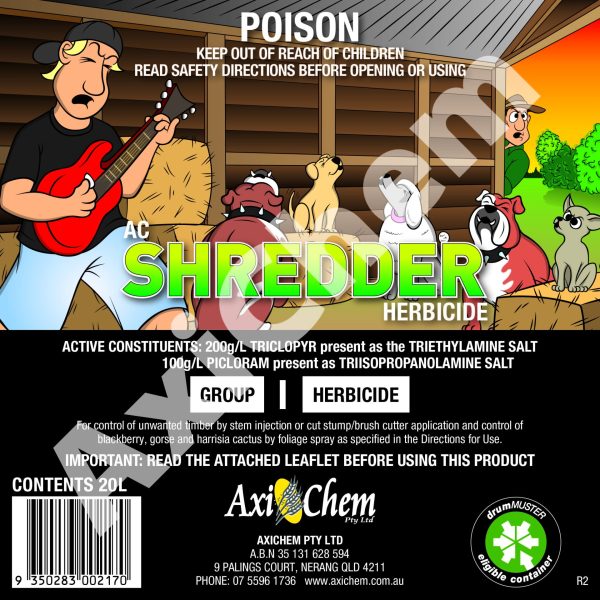 AC Shredder Herbicide 20L