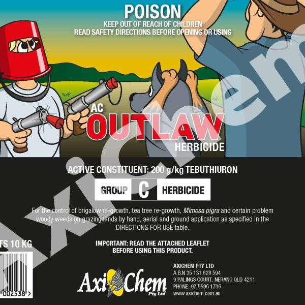 AC Outlaw Herbicide 10kg