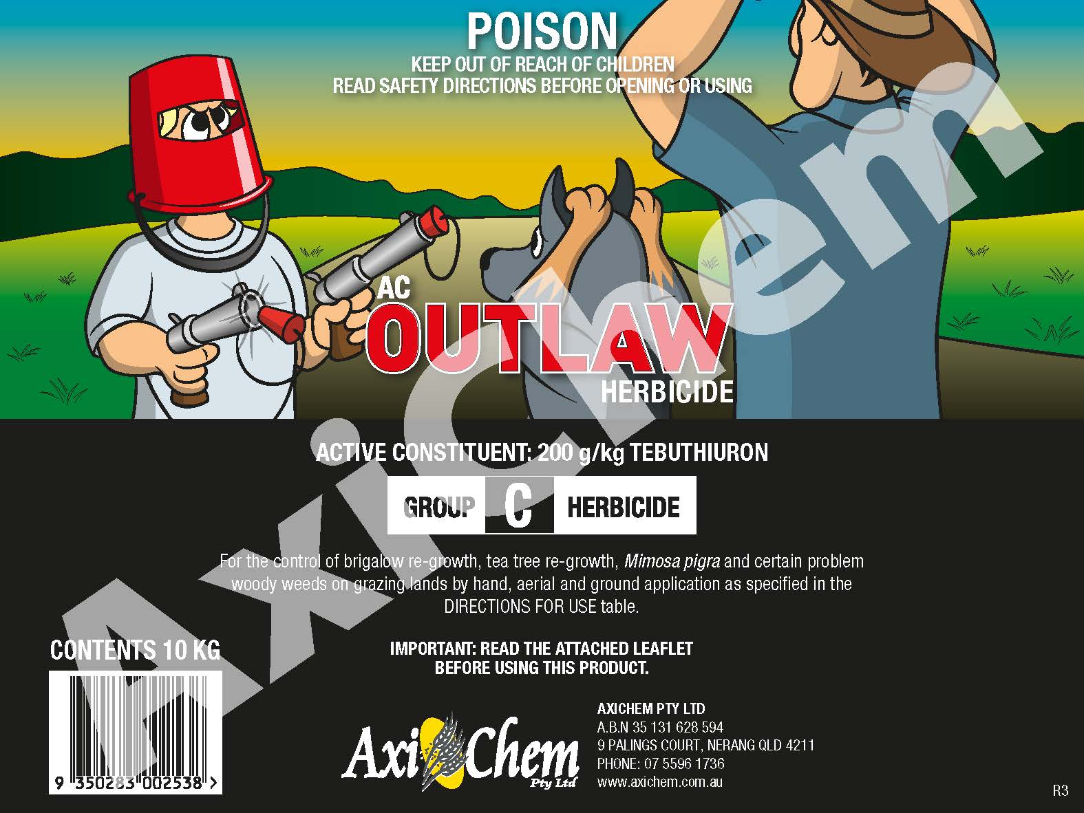 AC Outlaw Herbicide 10kg