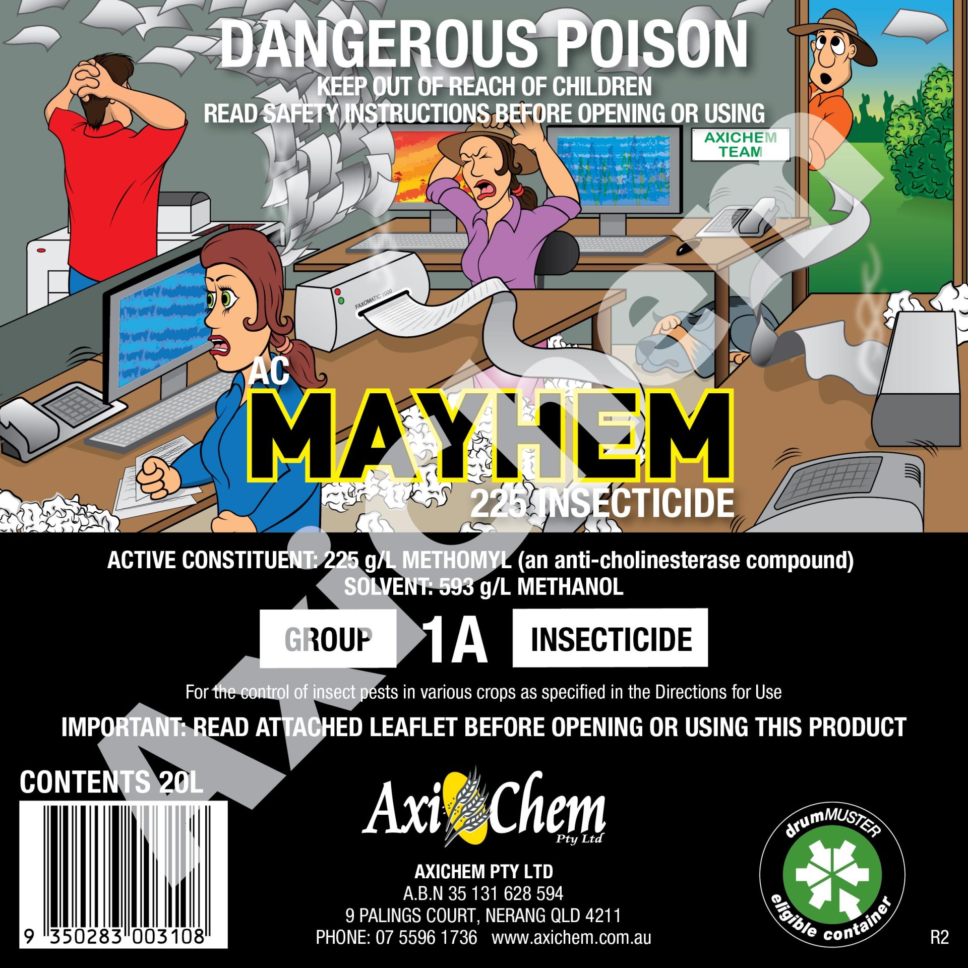 AC Mayhem 225 Insecticide 20L