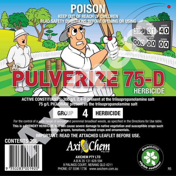 AC Pulverize 75D Herbicide 20L
