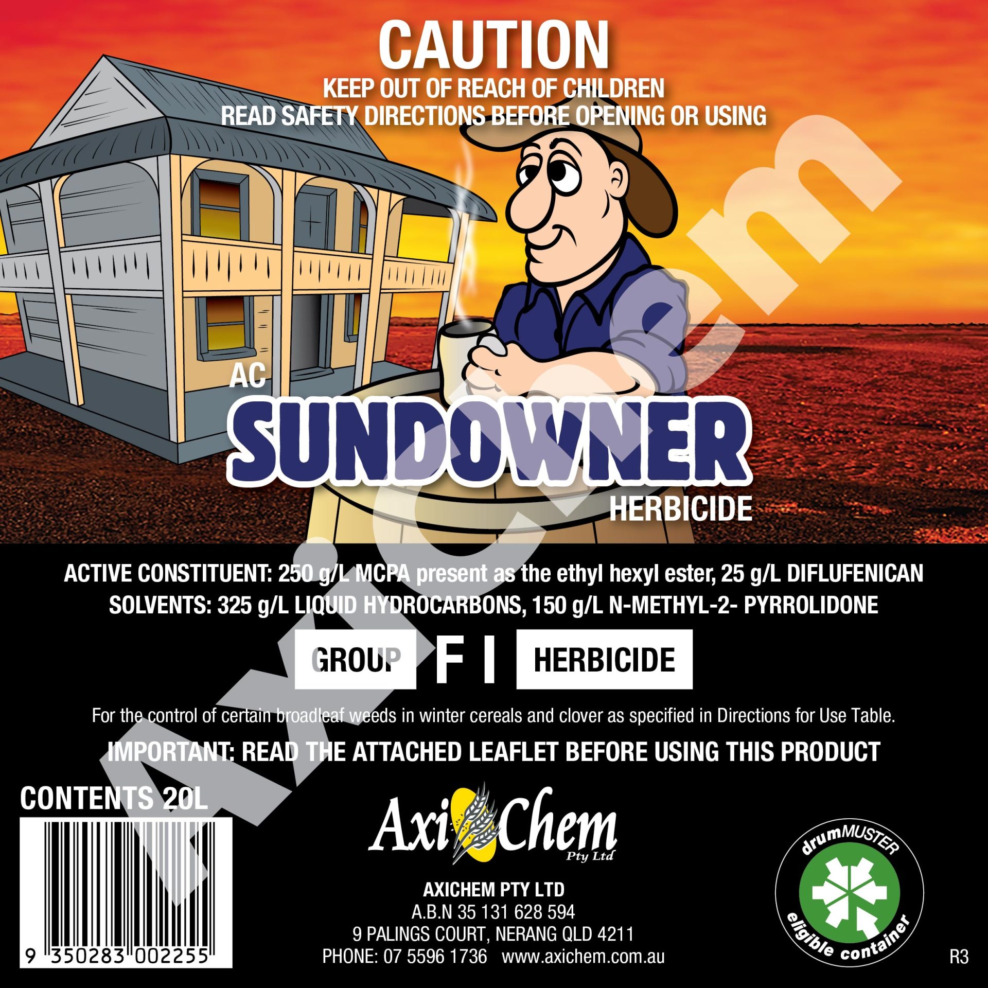 AC Sundowner Herbicide 20L