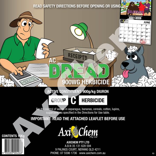 AC Dread 900WG Herbicide 15kg Bag
