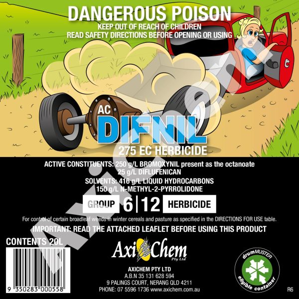 AC Difnil 275EC Herbicide 20L